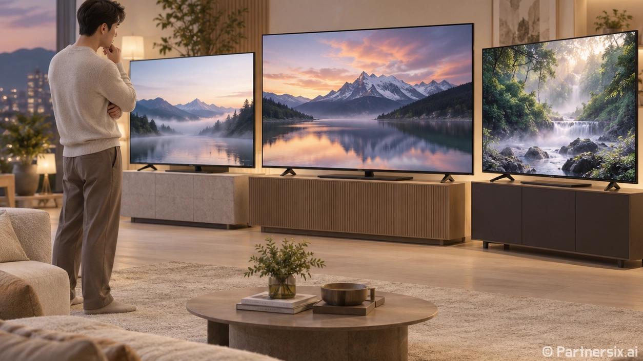 초보자를 위한 TV 고르는 방법, 크기부터 화질까지 헷갈릴 때 이렇게 보면 됩니다