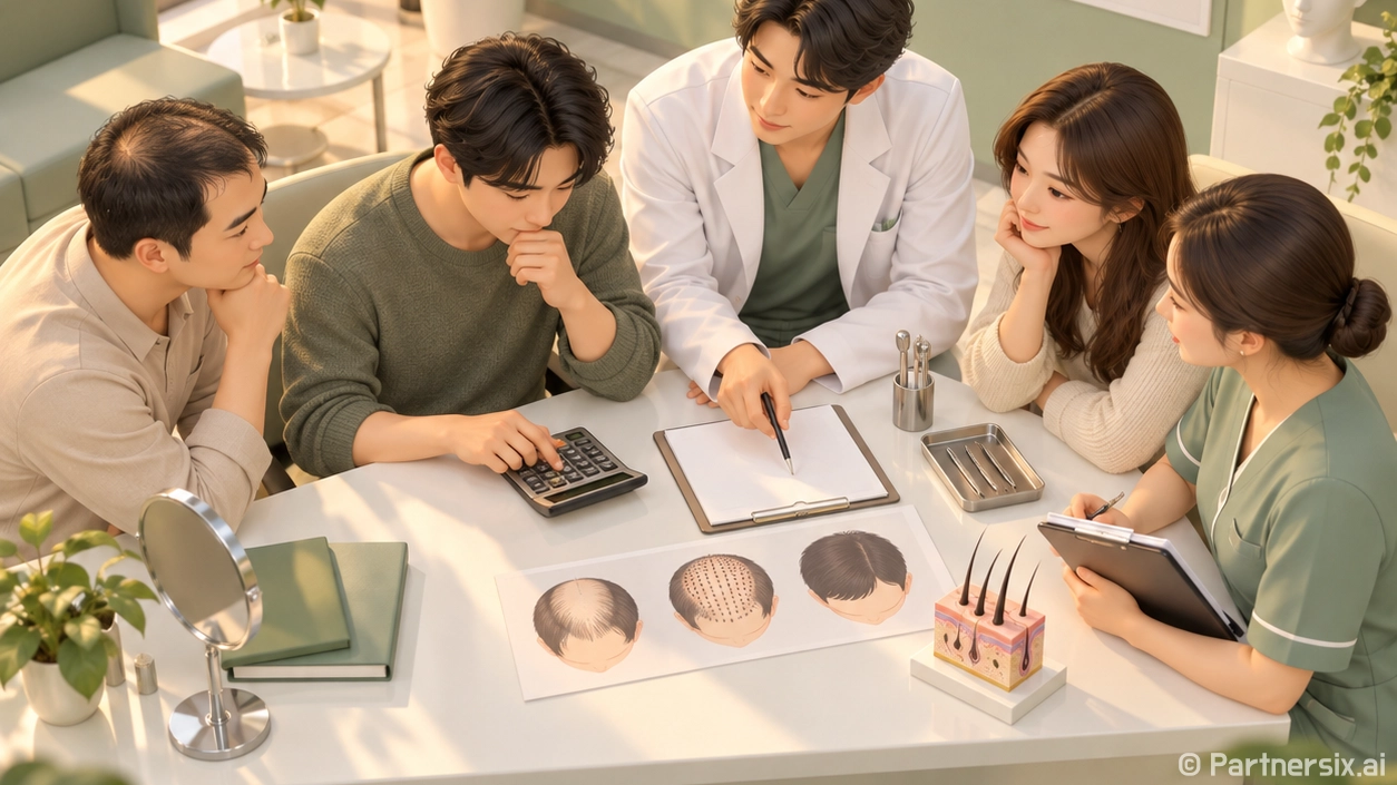 모발이식비용 상담 전에 예산 잡는 방법