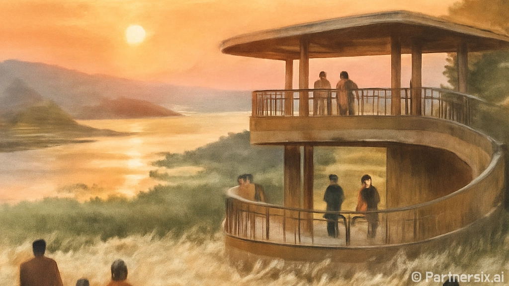 영산강 노을 명소 …