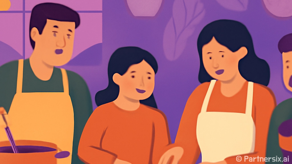 가족과 함께하는 빛…