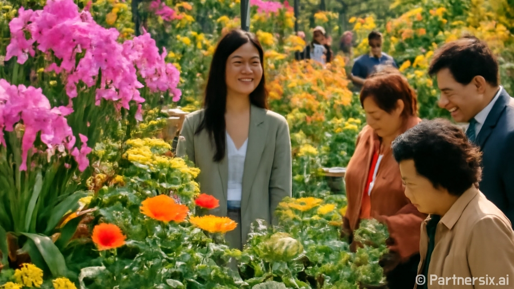 광주 우산동 화훼관…