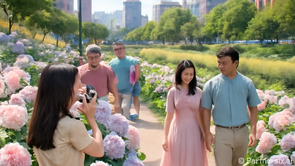 광주 수국 명소에서 만나는 싱그러운 여름