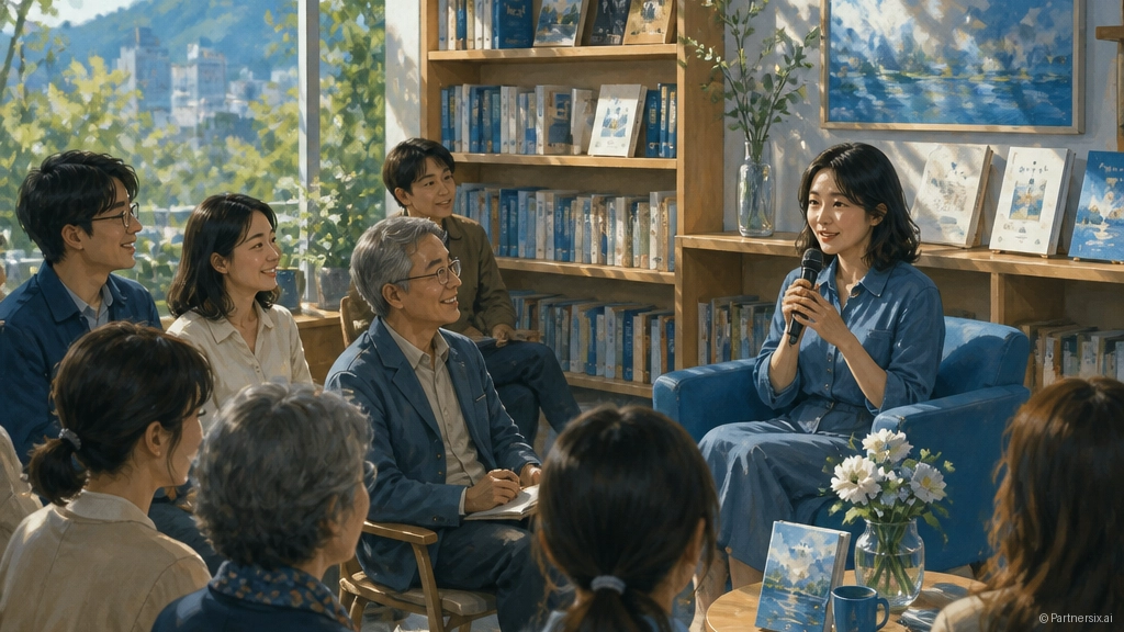 책정원도서관 지역작가 만남 행사 모집