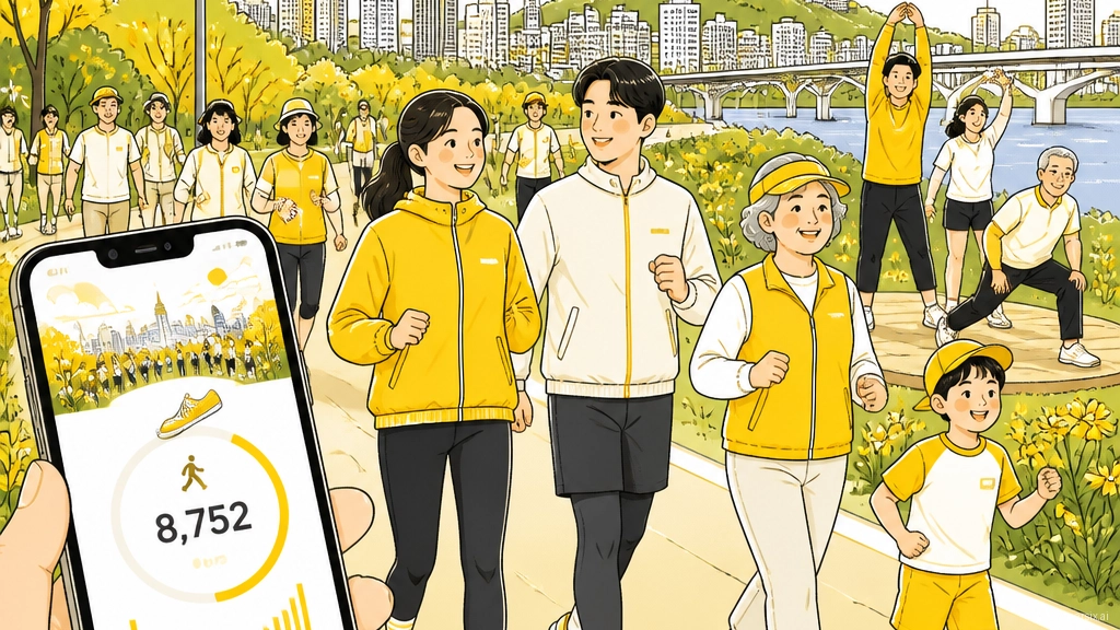 8월 동구 워크온 걷기 챌린지 시작