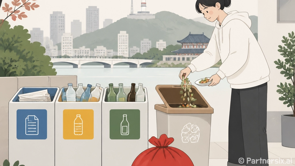 쓰레기 분리배출, …