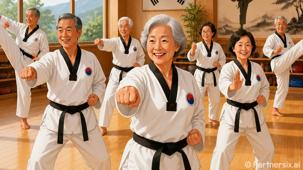 어르신 건강태권도 …