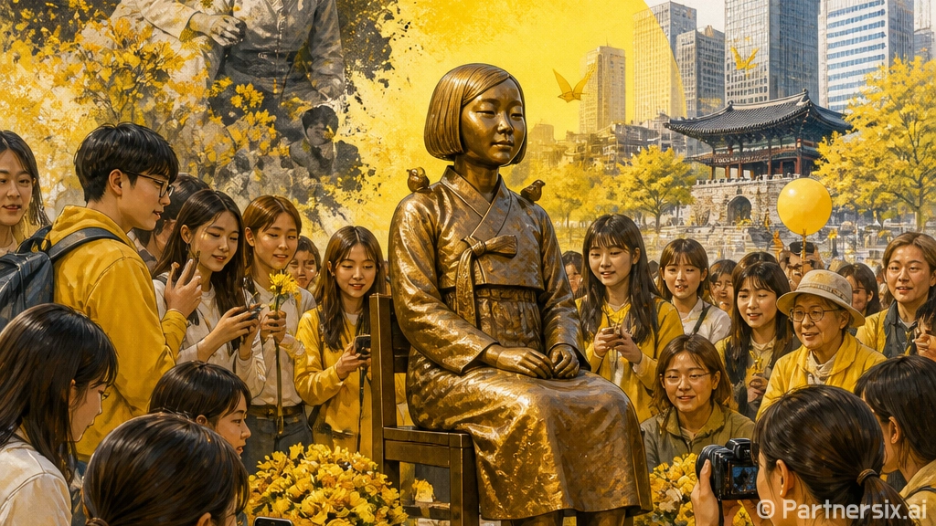 8월 14일, 일본군 위안부 피해자 기림의 날 현장