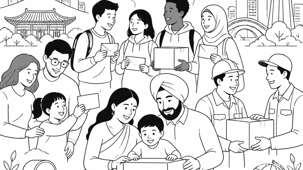 외국인 주민 국제특급 우편요금 10% 할인