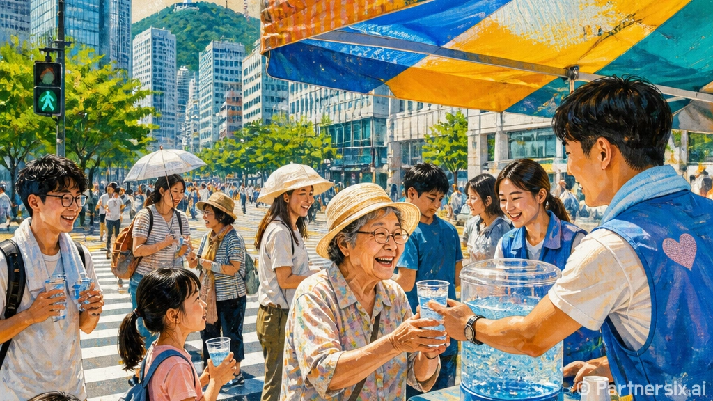 서구 얼음생수 나눔 27일까지 연장