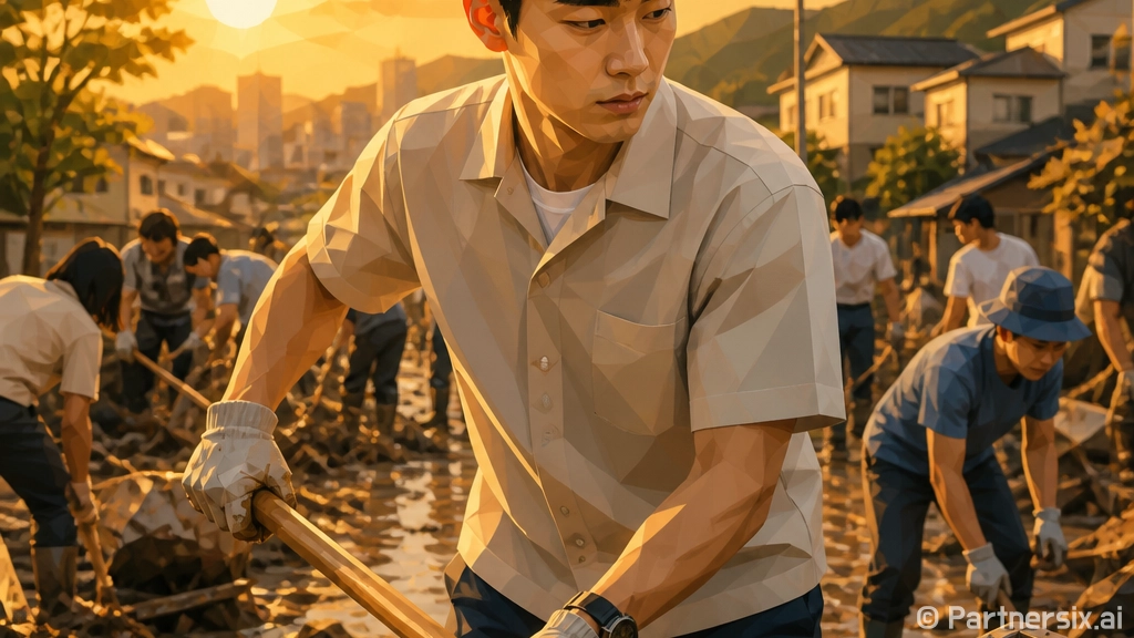 서구, 거제 수해복구에 연대의 손길 전하다