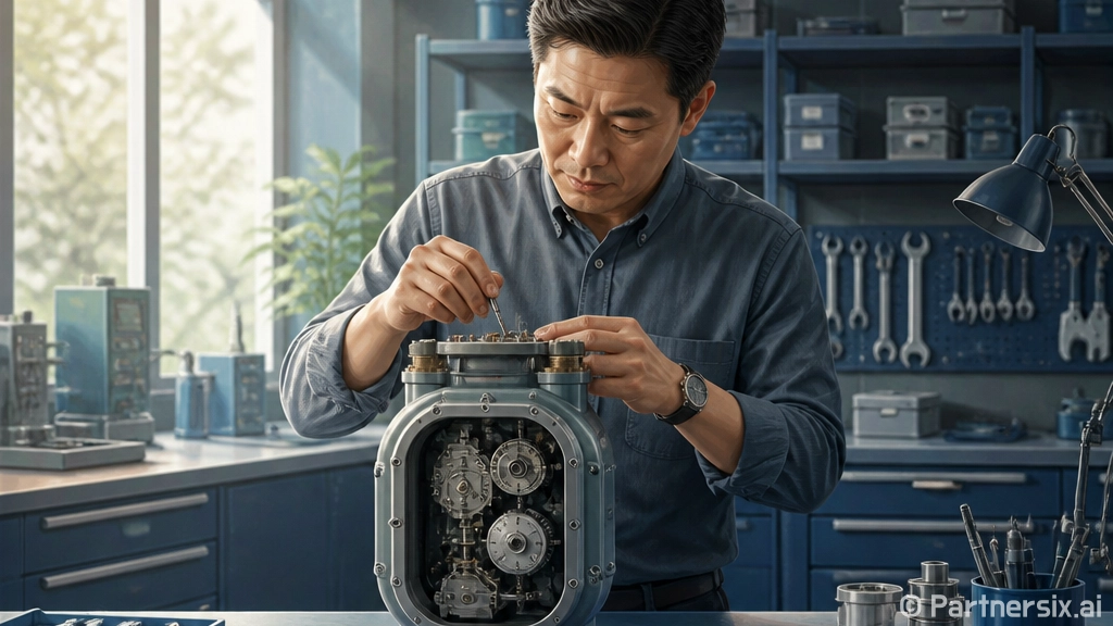 정밀 가스미터 기업…
