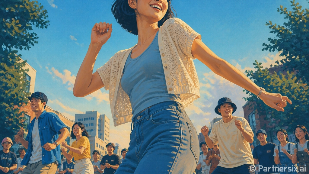 광주 북구 희망의 거리 댄스 축제 현장