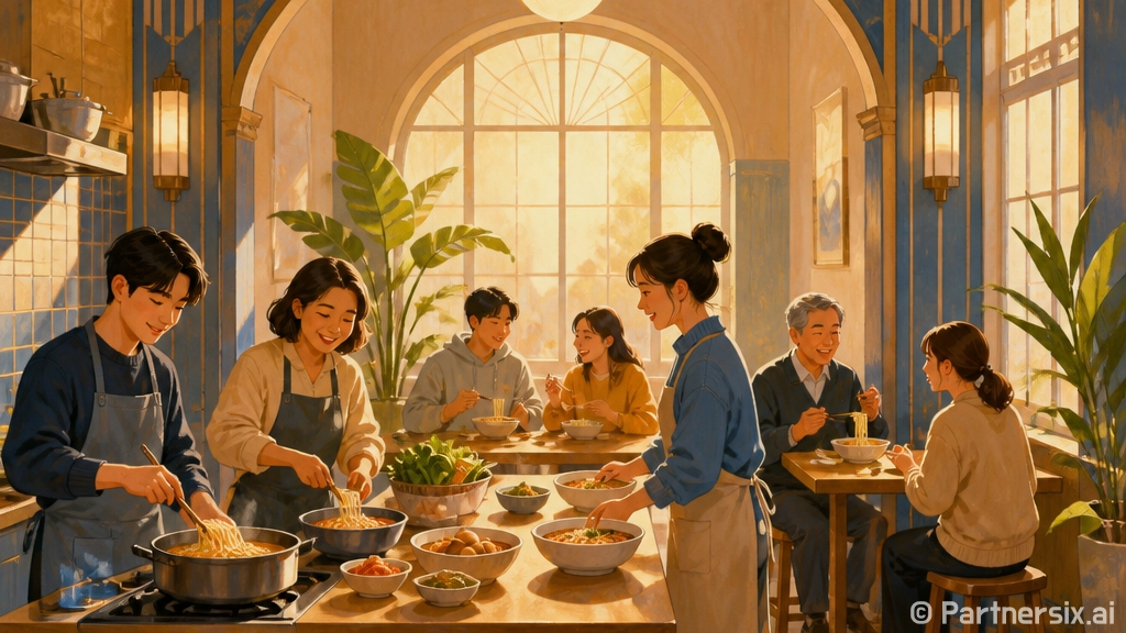 북구 '모두의 한끼, 같이라면' 라면 나눔 복지공간 개소