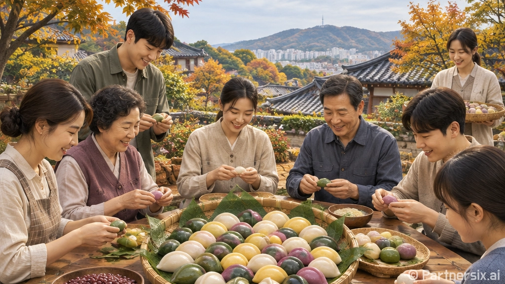 추석 맞이 송편 취…