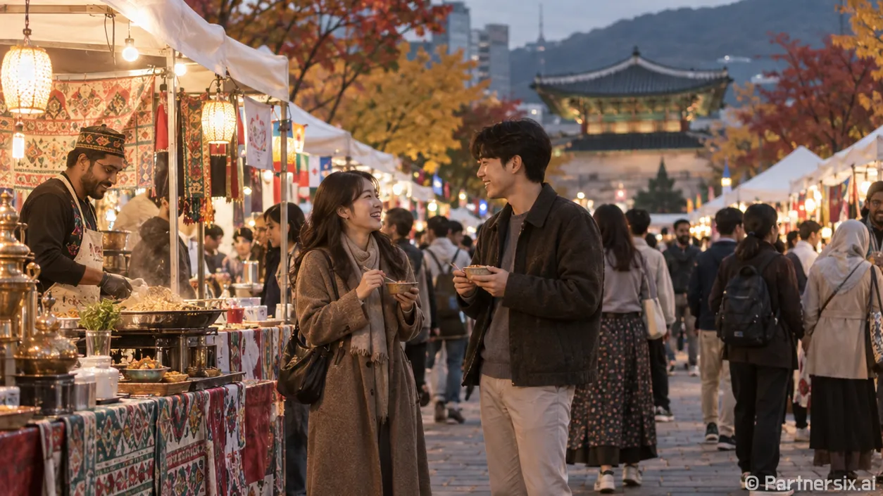 광산의 밤 세계를 잇다