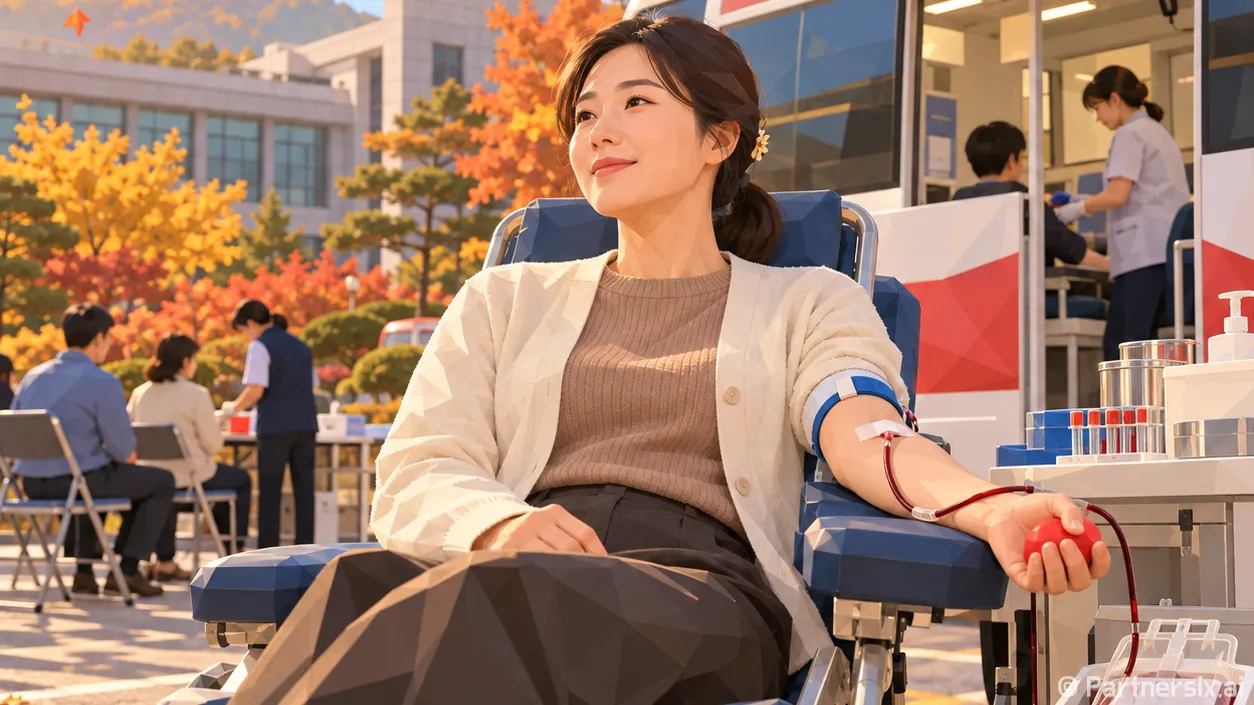 동구청 사랑의 헌혈 온다