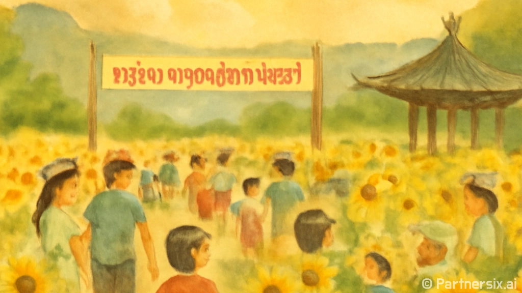태백 여름, 해바라기와 물의 축제