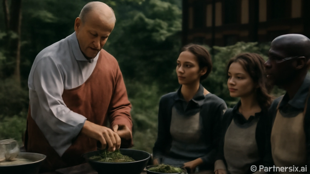 평창 월정사서 선재스님과 미식 체험