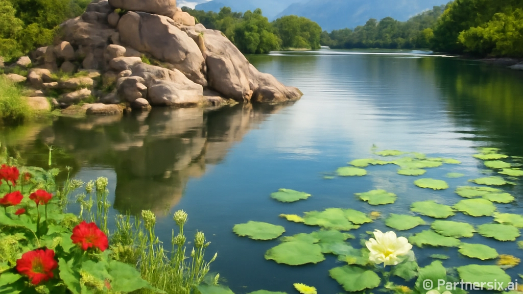 속초 영랑호, 4월…