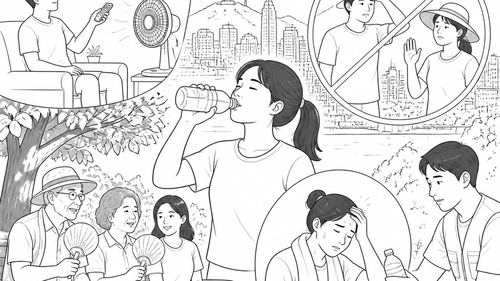 폭염 대비 필수 5대 수칙