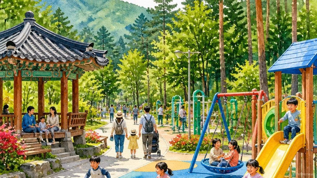 홍천 토리숲, 강변…