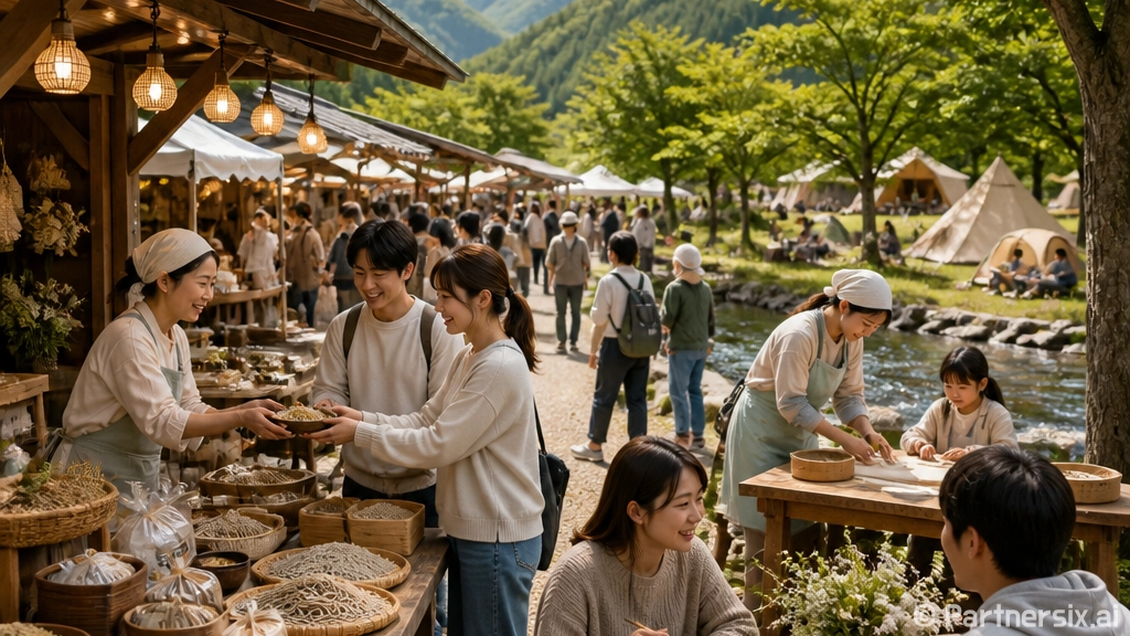 평창 전통시장과 캠…