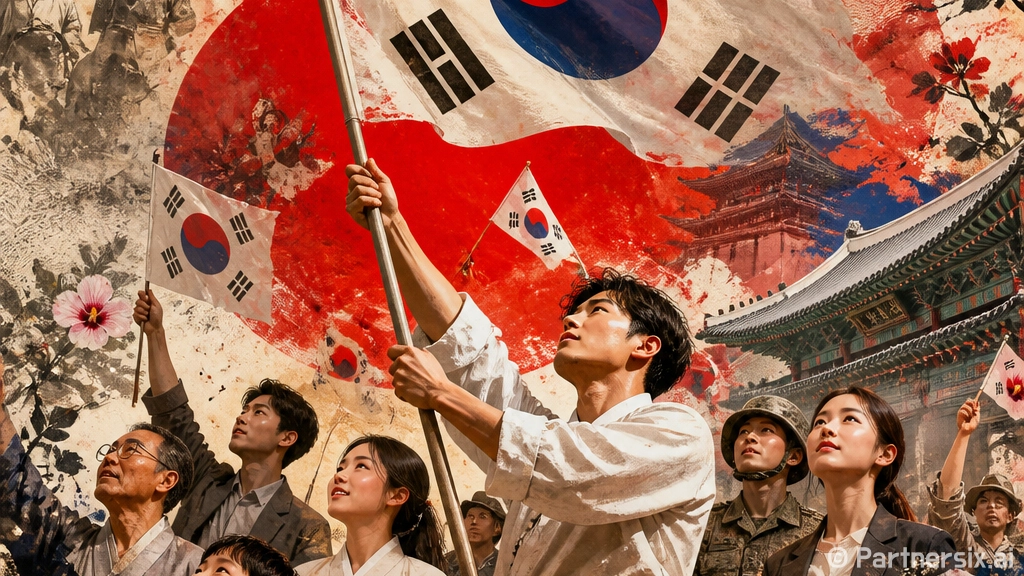 광복절 태극기 게양으로 애국정신 기리자