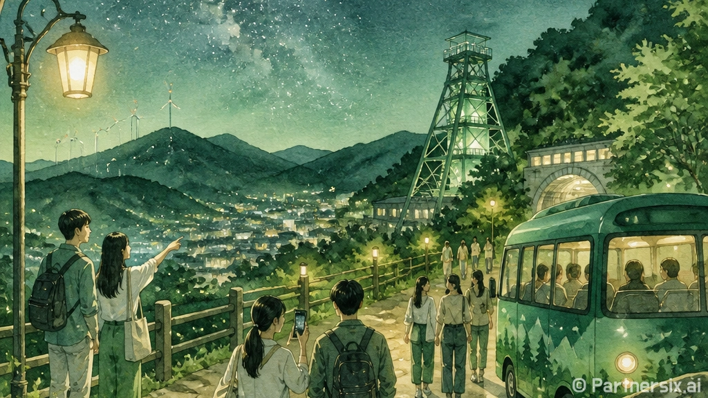 태백에서 만나는 시원한 여름밤