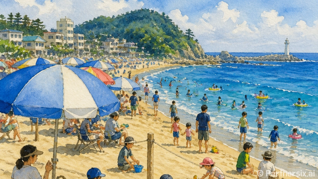 삼척해수욕장, 현지…