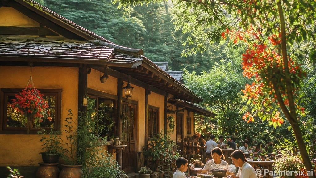 홍천 옥선산장, 자연과 맛의 조화