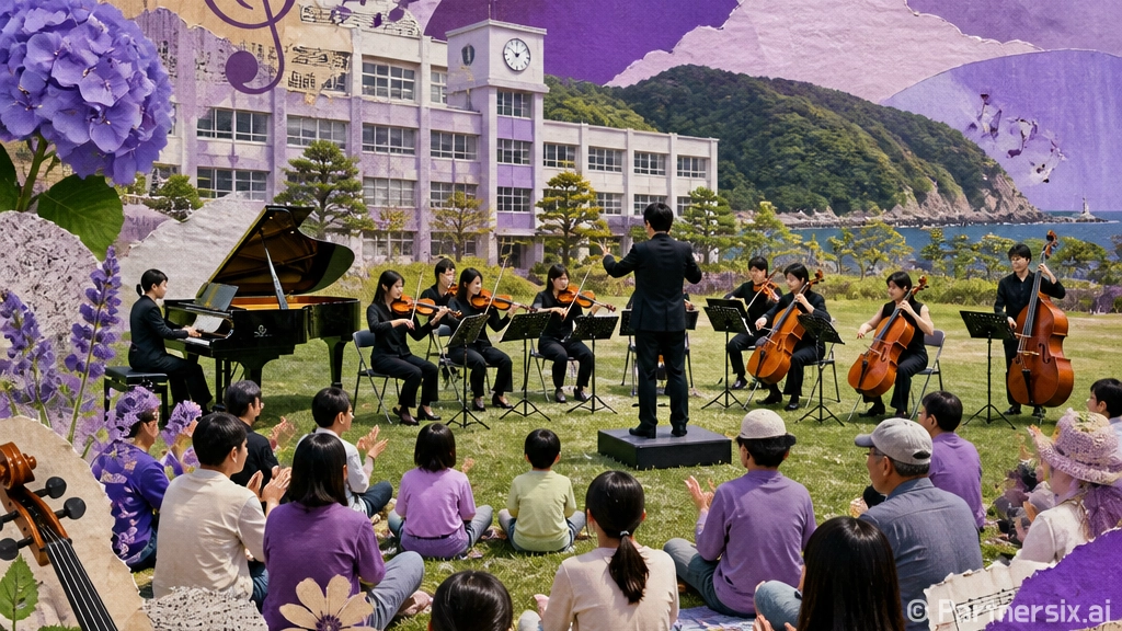 미로초 운동장서 펼쳐지는 클래식 향연