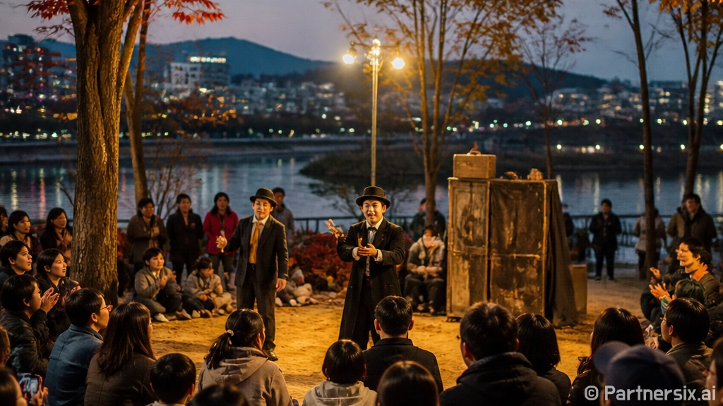 가을바람 속 춘천연…