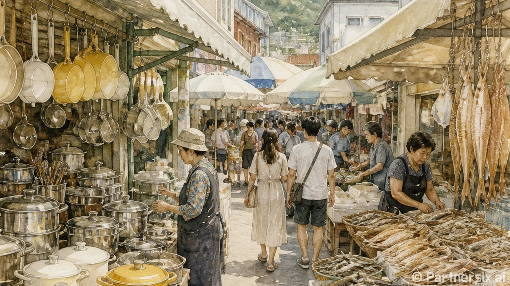 홍천전통시장, 정겨운 맛과 인심의 장터