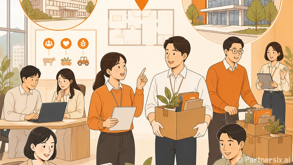 삼척시 축산과·농정과 사무실 새 둥지