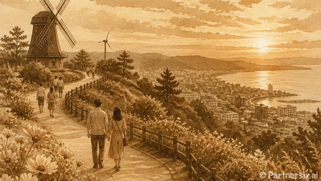 삼척 나릿골 바람의 화원, 힐링 명소