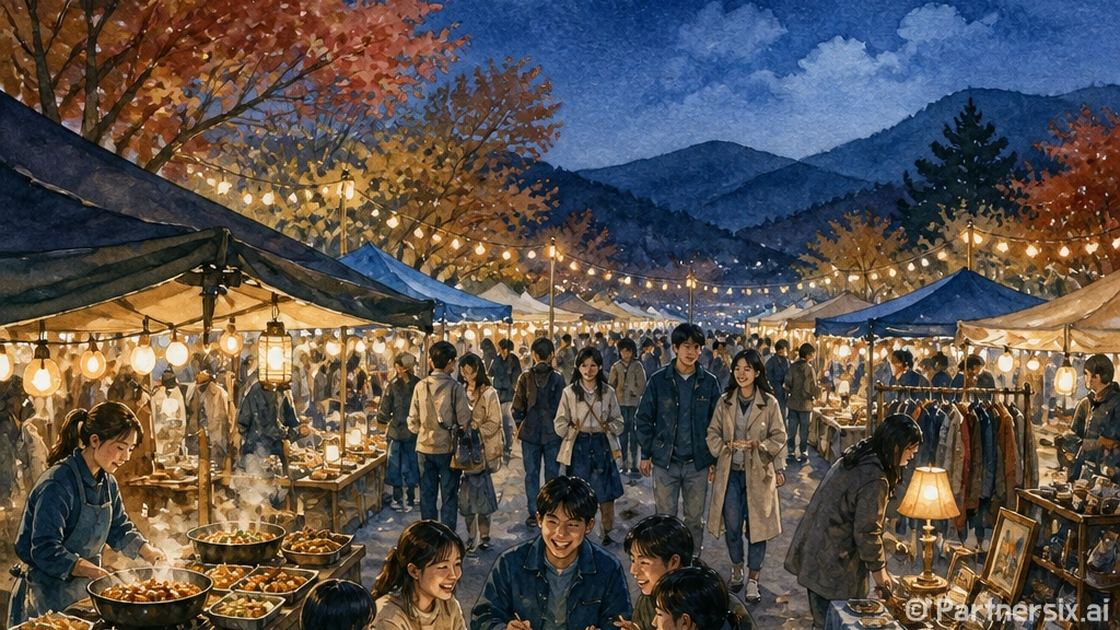 정선 가을밤 빛내는…