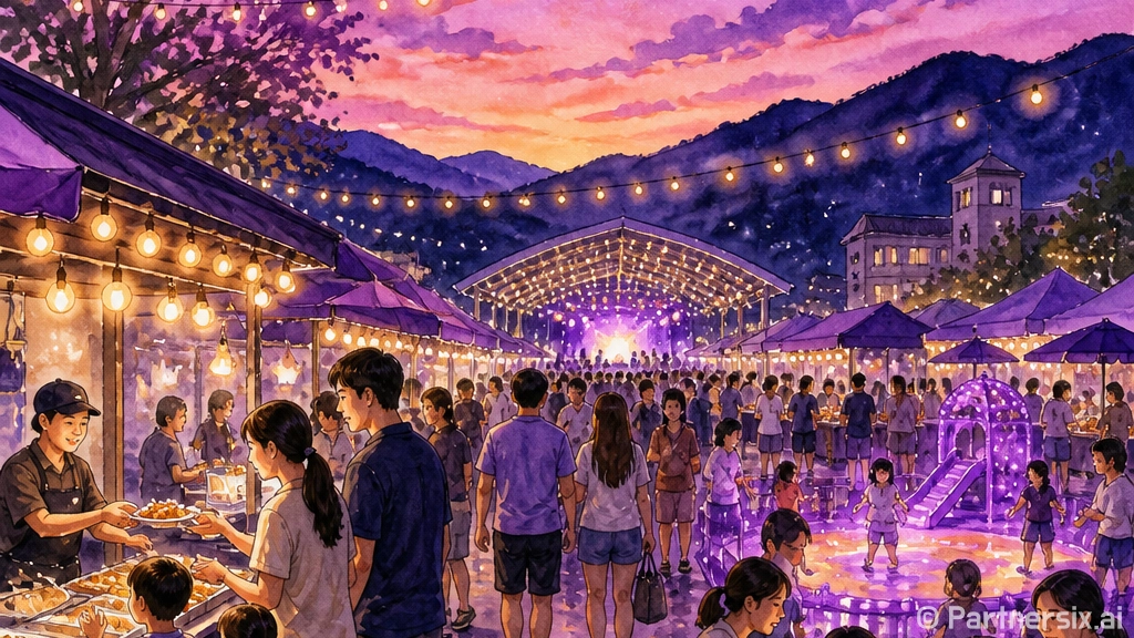 인제별빛야시장, 무더위 식히는 밤의 명소