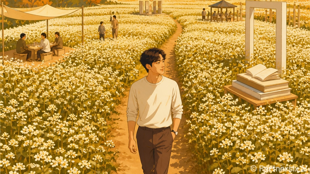 새하얀 메밀꽃과 문학이 어우러진 2026 효석문화제
