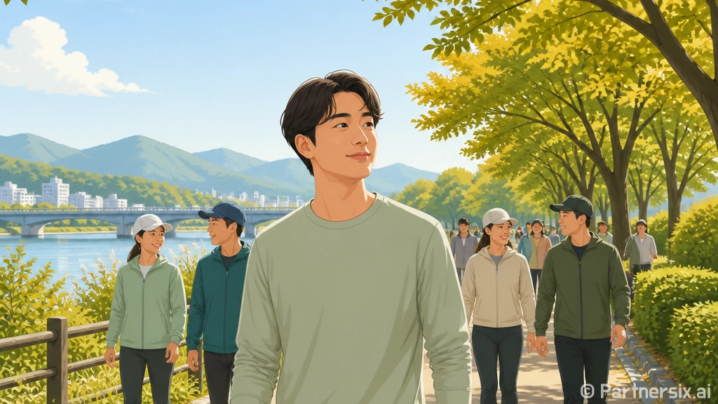 춘천 공지천서 건강…