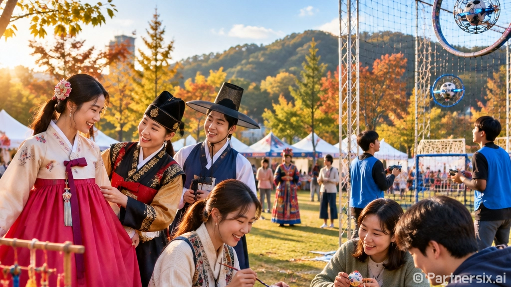 홍천군 가족센터 세계문화축제 개최