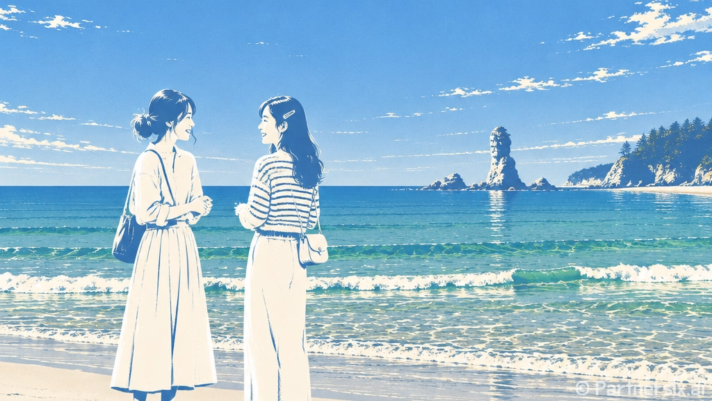 삼척 증산해수욕장, 바다와 자연이 어우러진 아담한 휴식처