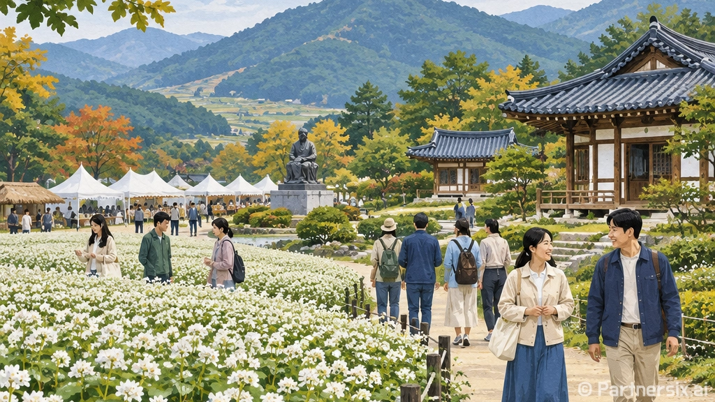 가을 문학과 메밀꽃의 향연, 평창 효석문화제