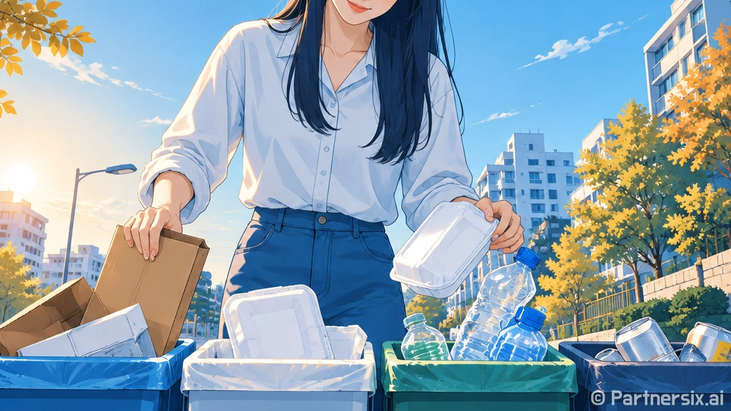 추석 연휴 생활쓰레…