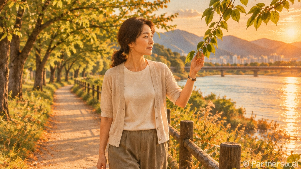 삼척 오랍드리산소길 3코스 강변과 숲길의 조화