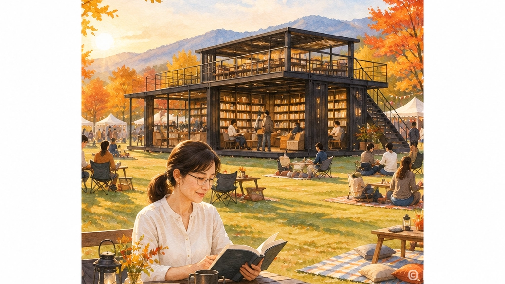 정선아리랑제서 만나는 가을 야외도서관
