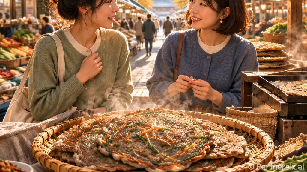 홍천중앙시장, 메밀부침과 먹거리의 진수