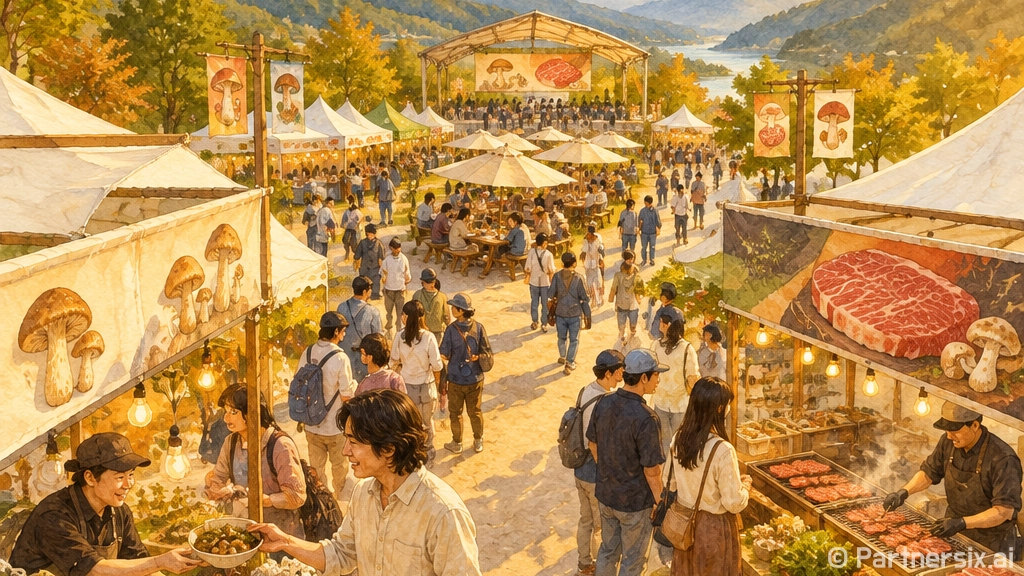 2026 인제 자연산버섯 한우 축제 현장