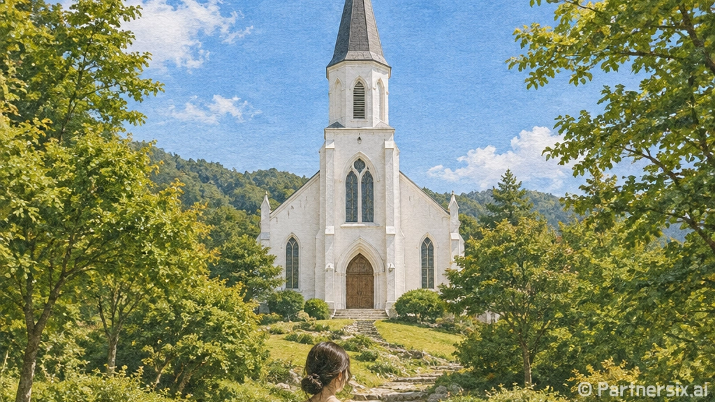 인제성당, 강원도 힐링 명소로 주목