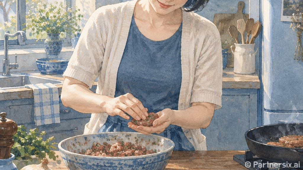 횡성한우 떡갈비 직접 만들기 체험