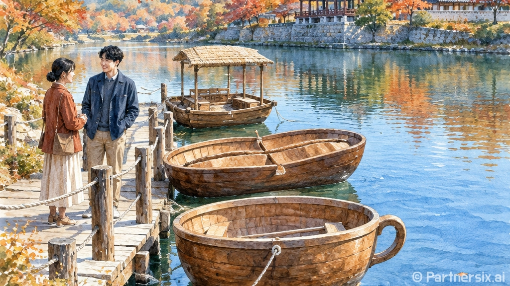 오죽헌 전통 뱃놀이 유료화와 가을 이벤트